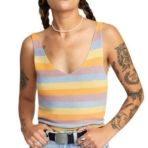 RVCA | sweater tank